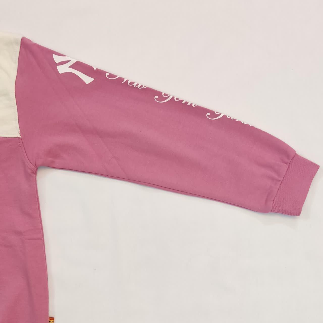 هودی پسرانه تیشن مدل 5863 | رنگ صورتی - تصویر 4